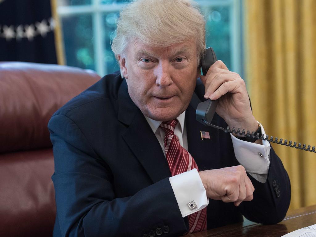 My phone call with Donald Trump